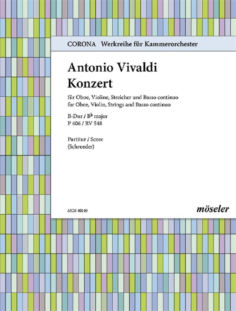Konzert B-Dur P 406 / RV 548